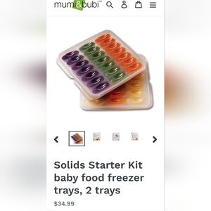 Baby Puree Freezer Trays
